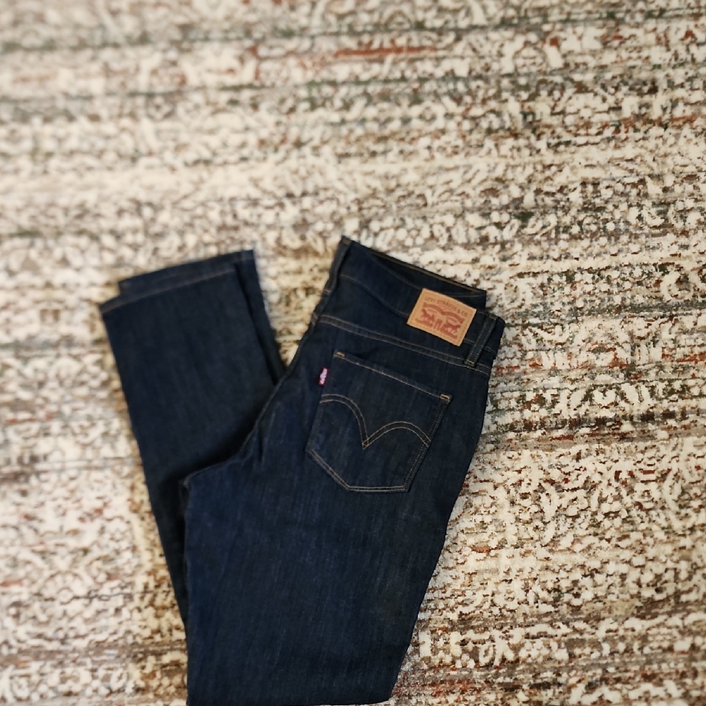 Levi's Women's Deep Indigo Skinny Jeans